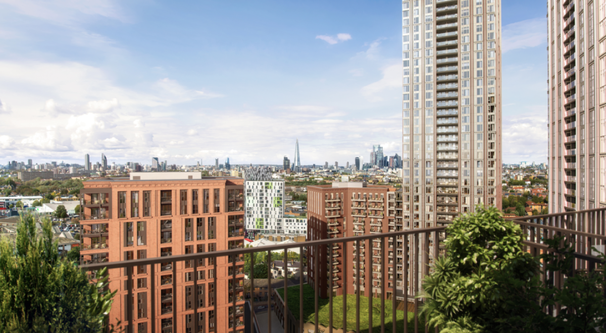 伦敦·贝卡公寓 The BeCa 外立面